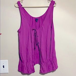 Purple Vest shirt